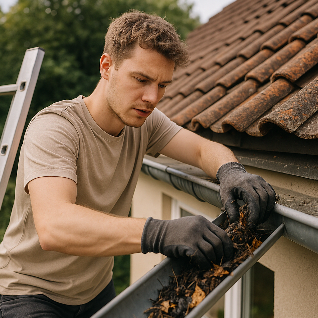 DIY-Anleitung: So reinigen Sie Ihre Regenrinne effektiv