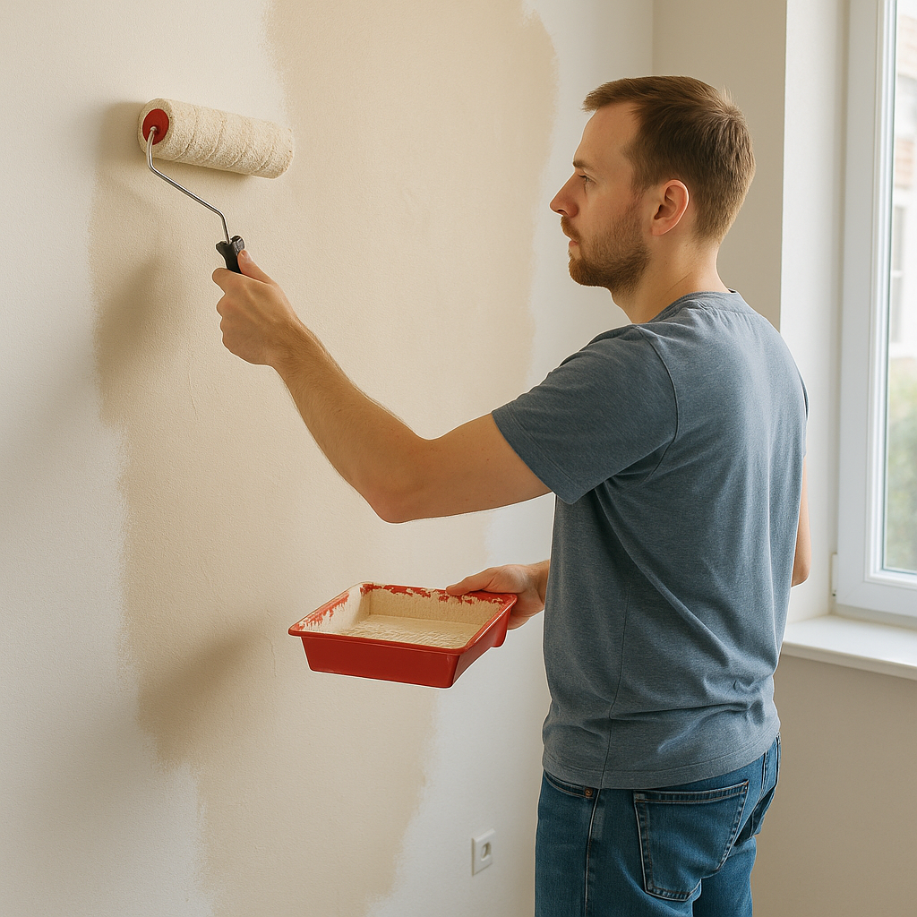 Einfache DIY-Anleitung: Wände streichen für Anfänger