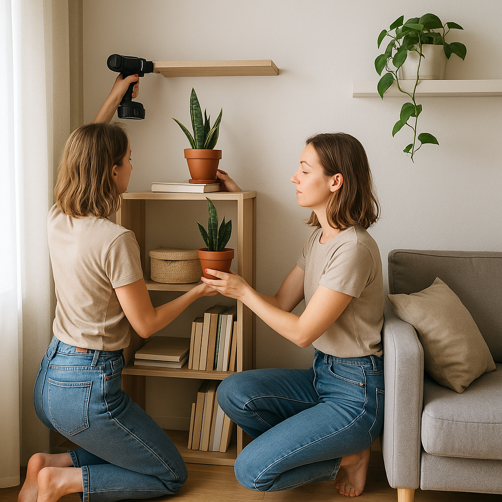 DIY-Anleitung: Einfache Einrichtungstipps für kleine Räume