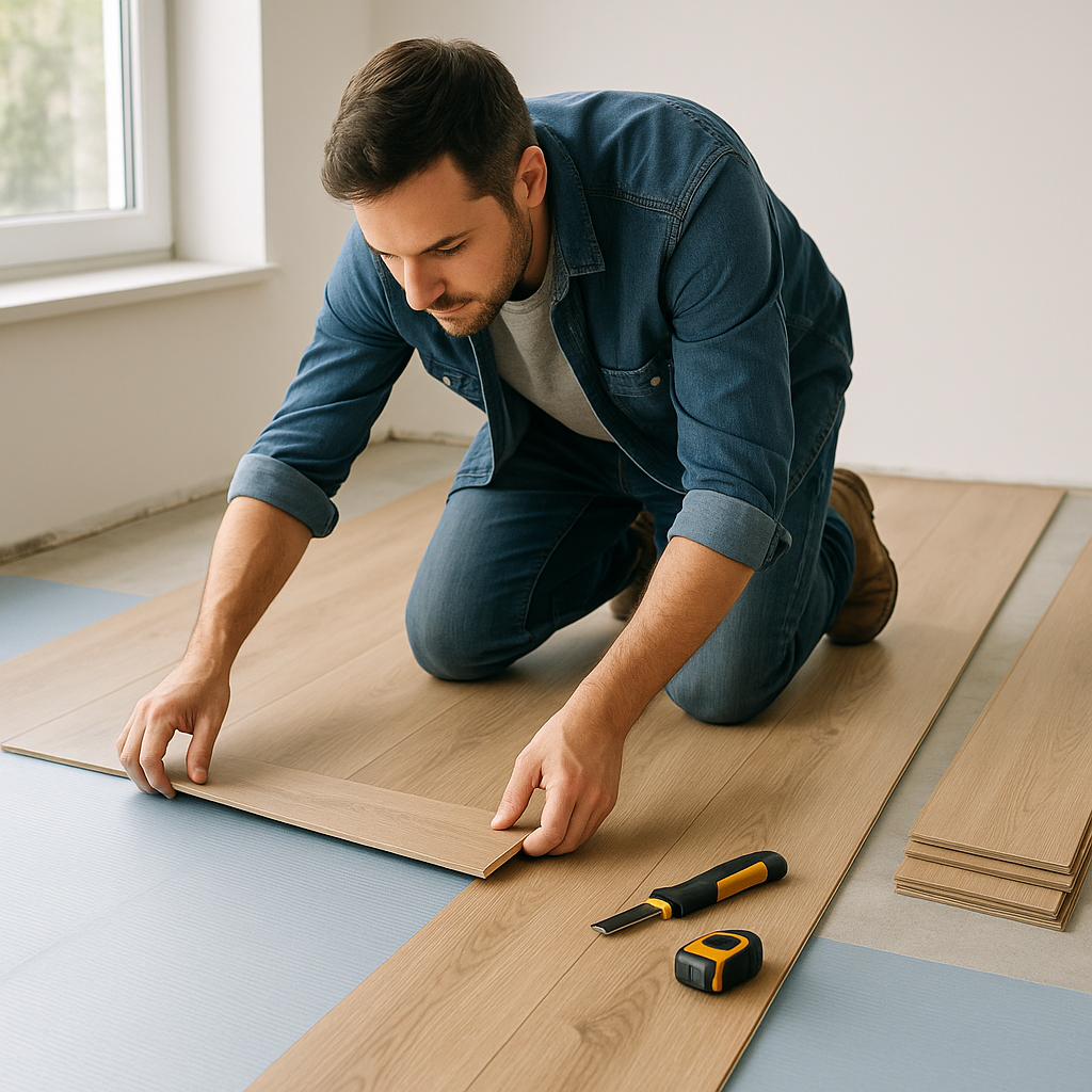 DIY-Anleitung: So verlegen Sie Laminatboden selber